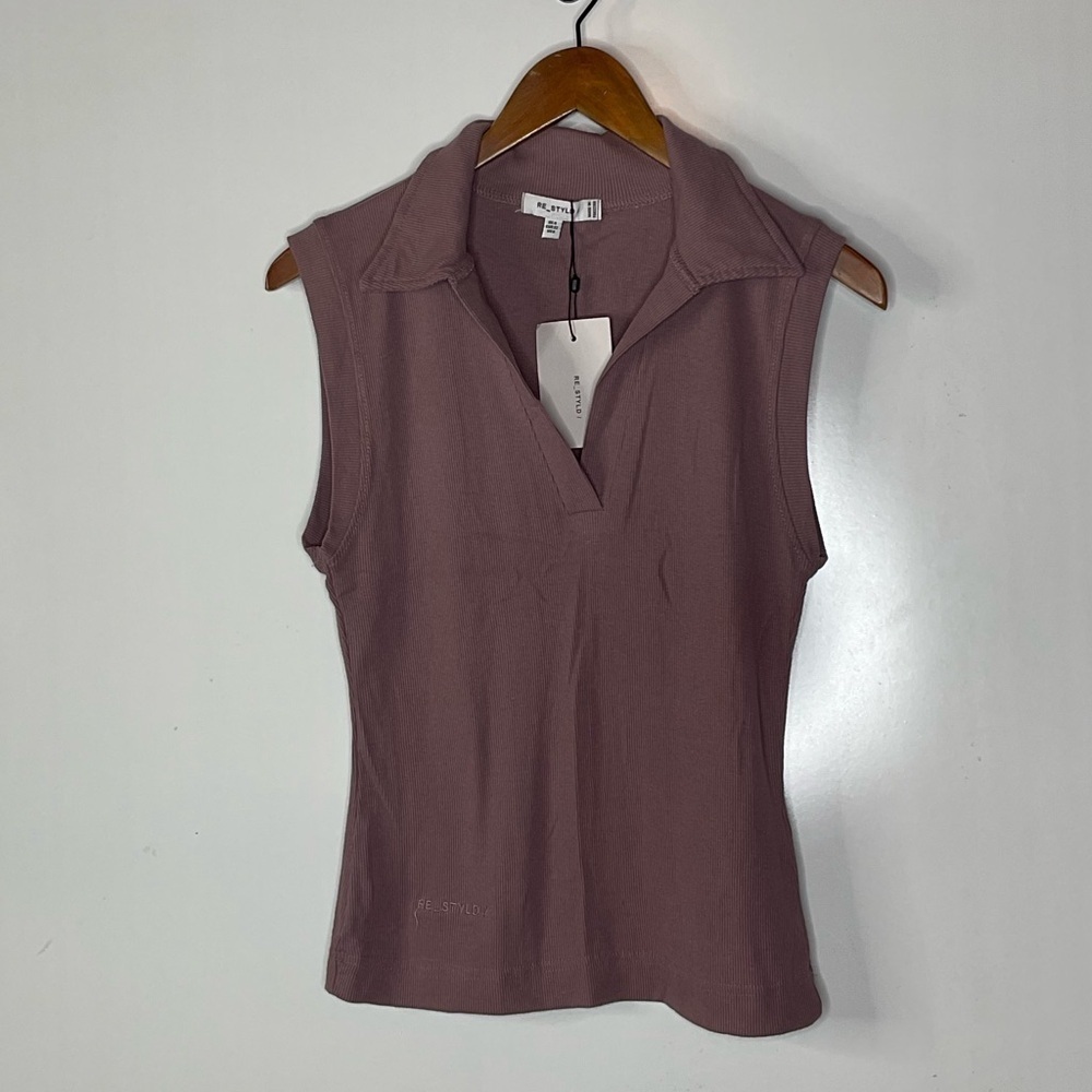 Re_styld Collared Tank Top Size 0‎